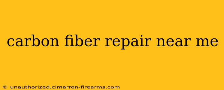 carbon fiber repair near me