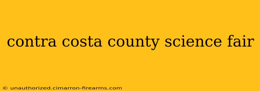 contra costa county science fair