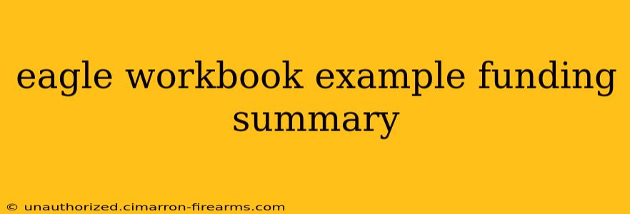 eagle workbook example funding summary