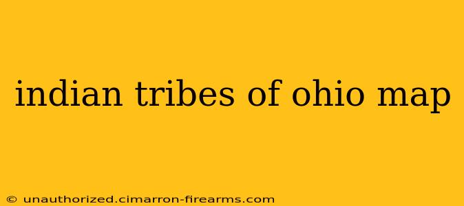 indian tribes of ohio map