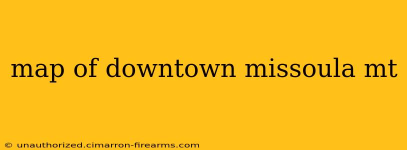 map of downtown missoula mt