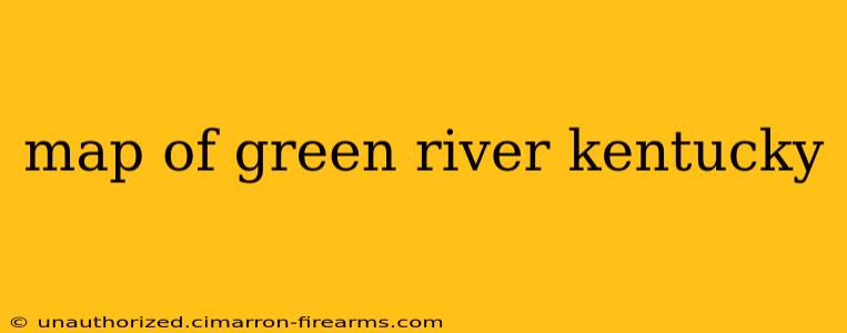 map of green river kentucky