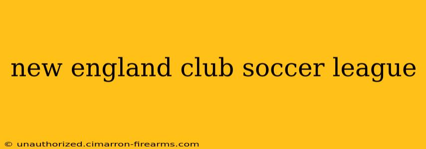 new england club soccer league