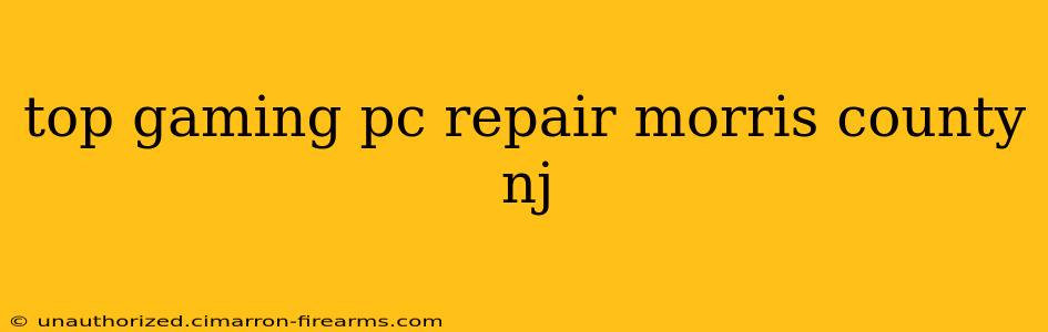 top gaming pc repair morris county nj