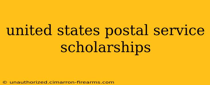 united states postal service scholarships