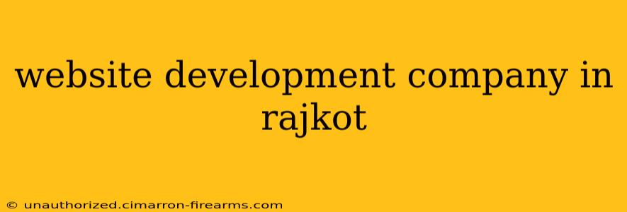 website development company in rajkot