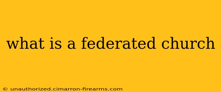 what is a federated church